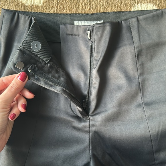 Black Satin Pants - Picture 6 of 9